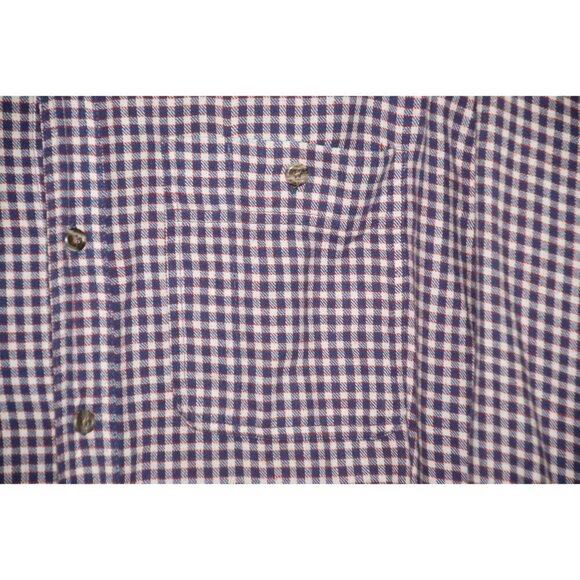 Wrangler Rugged Wear Men's 2XL Button Down Plaid Long Sleeve Outdoor Shirt - Picture 4 of 7